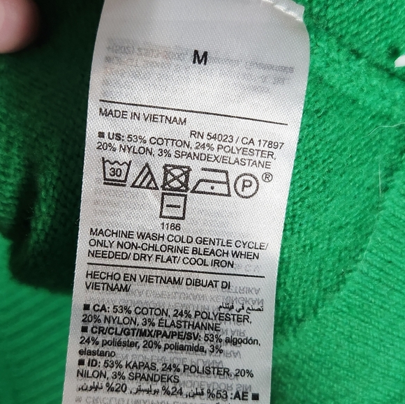 Old Navy Womens Green Cami Tank Top Cotton Knit Stretch Scoop Neck Sleeveless M - Picture 5 of 7